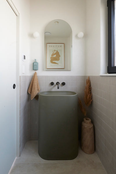 The Block's Week 4 Room Reveals—A Showcase of Nood Co's Artisan Basins