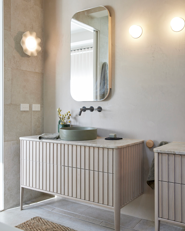 Nood Co Basins Shine in The Block's Final Bathroom and Redo Room Reveals