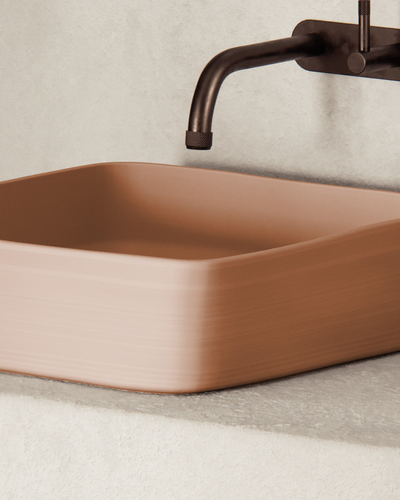 Cast Basin (Pastel Peach)