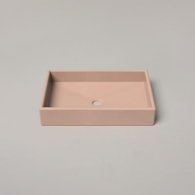 Box Basin - Blush Pink (Surface Mount)