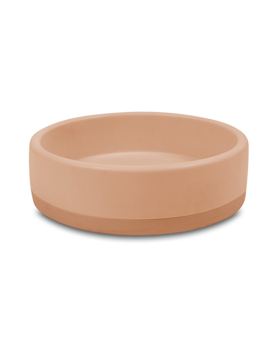 Bowl Basin Two Tone - Wall Hung (Pastel Peach)