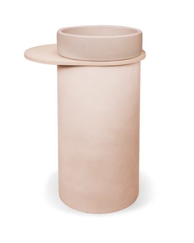Cylinder - Bowl Basin (Pastel Peach)