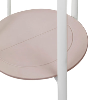 Bowl Basin - Stand (Blush Pink,White Frame)