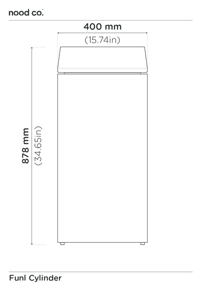 Cylinder - Funl Basin (Rust)