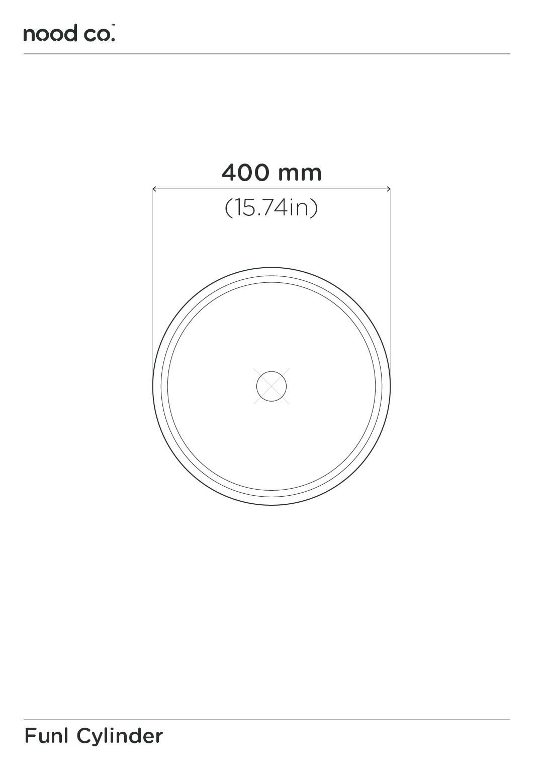 Cylinder - Funl Basin (Rust)