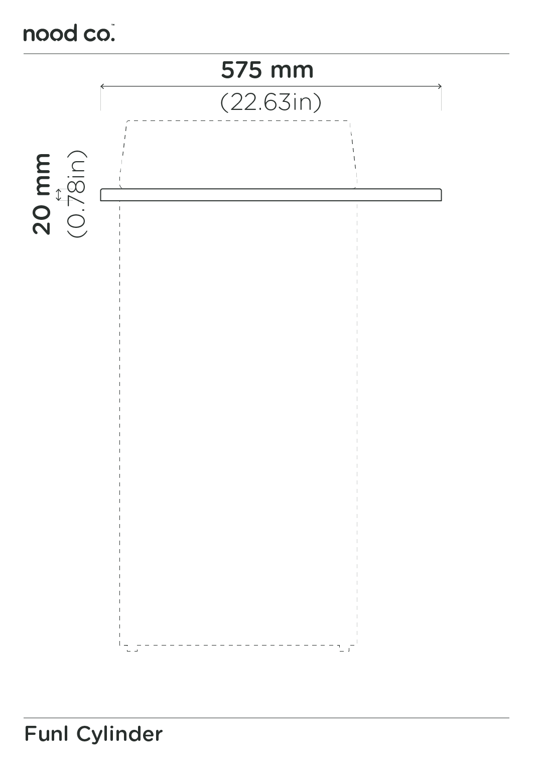 Cylinder - Funl Basin (Rust)