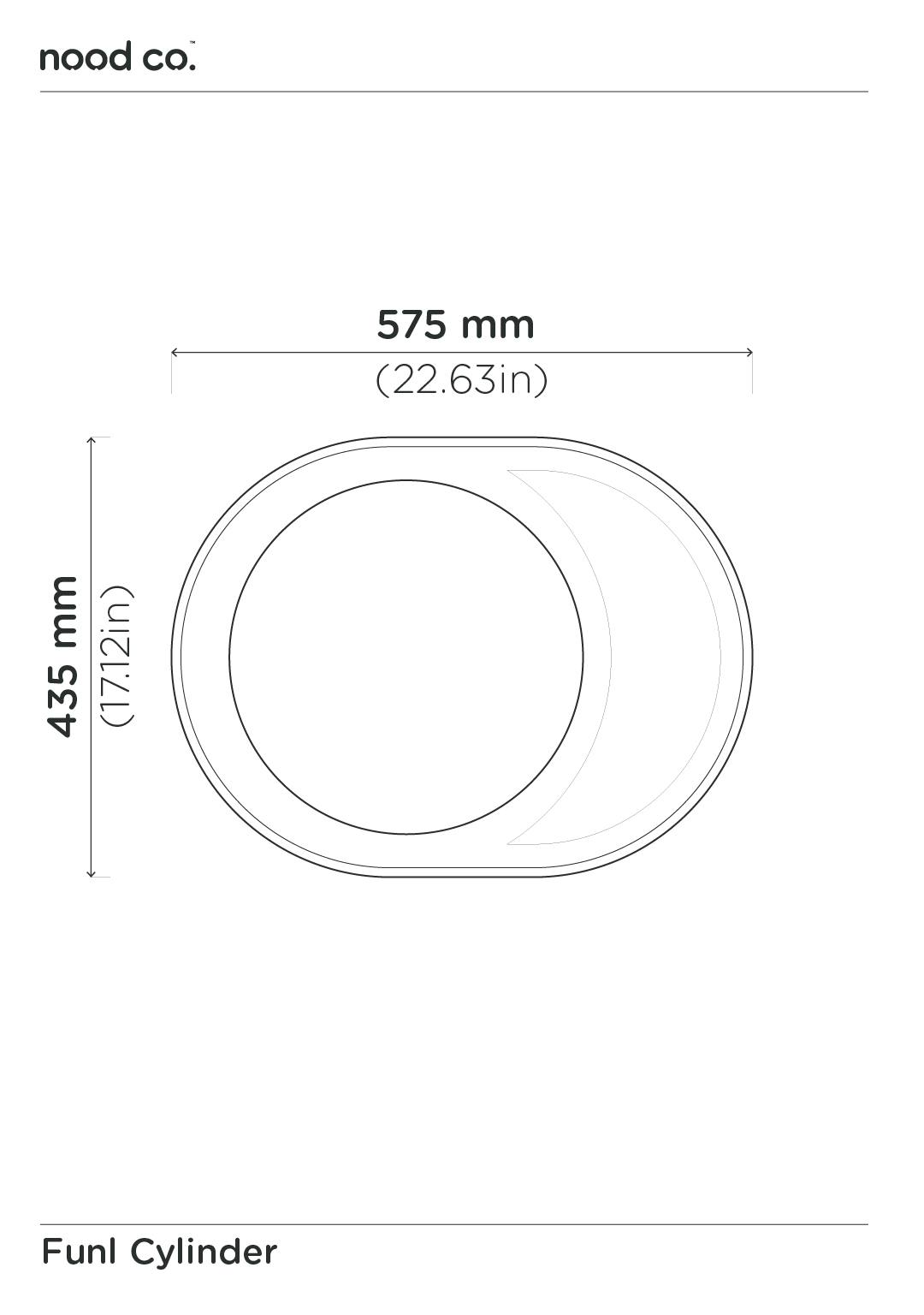 Cylinder - Funl Basin (Rust)