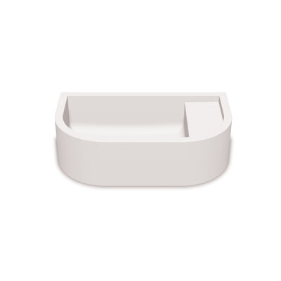 Loop 01 Basin - Wall Mount (Ivory)