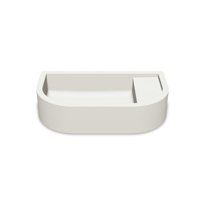 Loop 02 Basin - Wall Mount (Ivory)