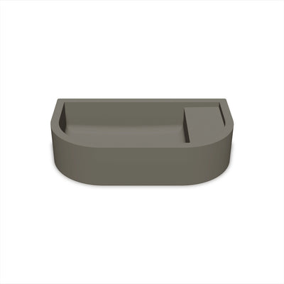 Loop 02 Basin - Surface Mount (Mid Tone Grey)