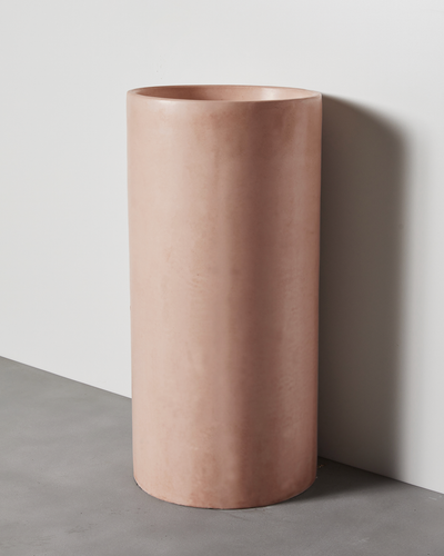 Luna Freestanding Basin (Blush Pink)