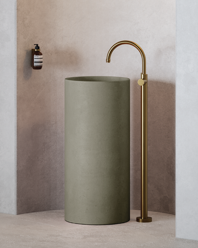 Luna Freestanding Basin (Olive)