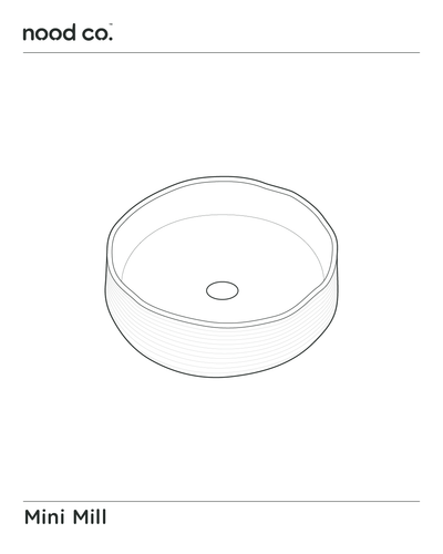 Mini Mill Basin (Sky Grey)