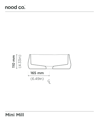 Mini Mill Basin (Sky Grey)