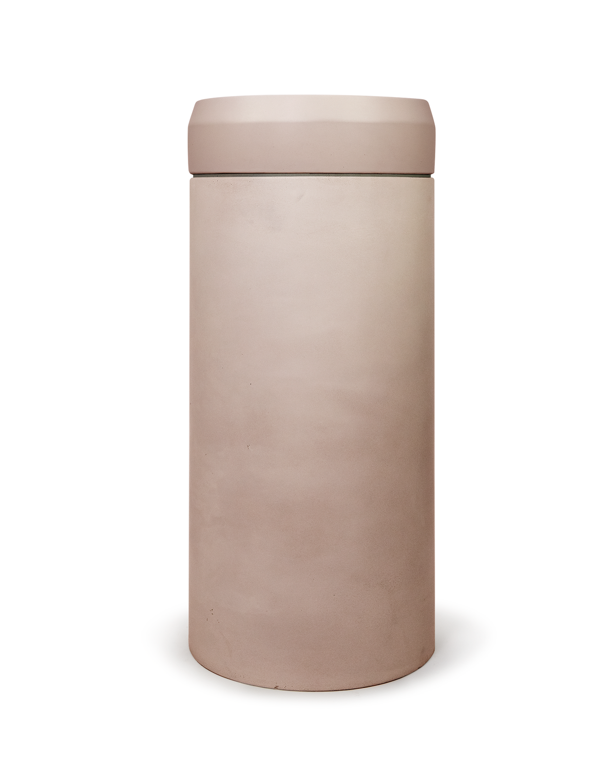 Cylinder Prism Circle Basin - Blush Pink