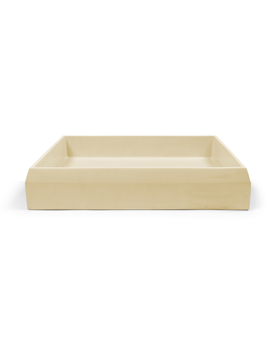Prism Rectangle Basin (Custard)