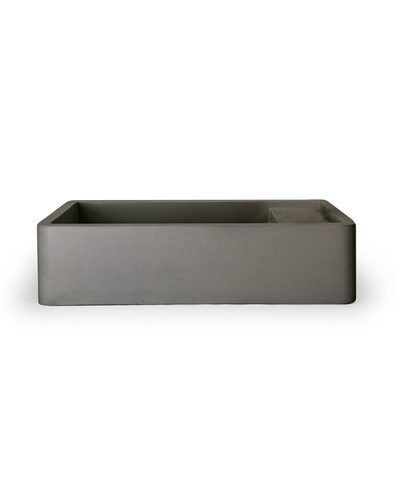 Shelf 01 Basin - Wall Hung (Mid Tone Grey)