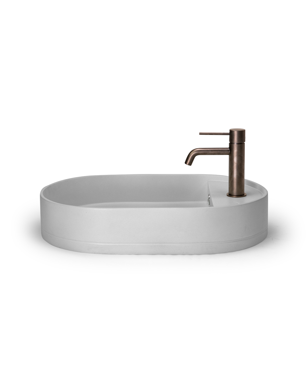 Shelf Oval Basin - Surface Mount (Cloud)