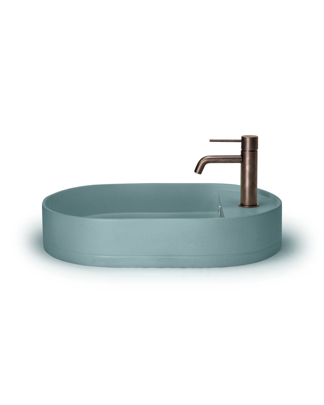 Shelf Oval Basin - Surface Mount (Rowboat)