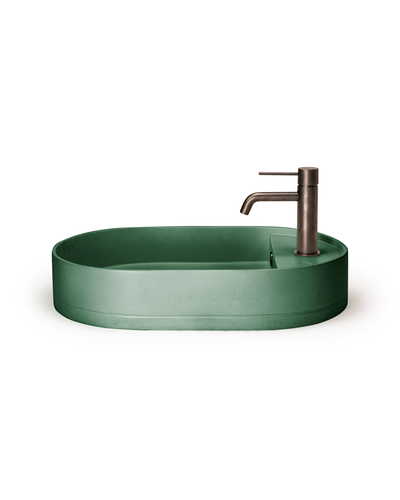 Shelf Oval Basin - Surface Mount (Teal)