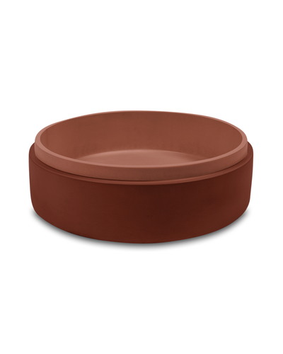 Stepp Circle Basin - Surface Mount (Clay)