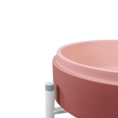 Stepp Circle Basin - Stand (Blush Pink,Black Frame)