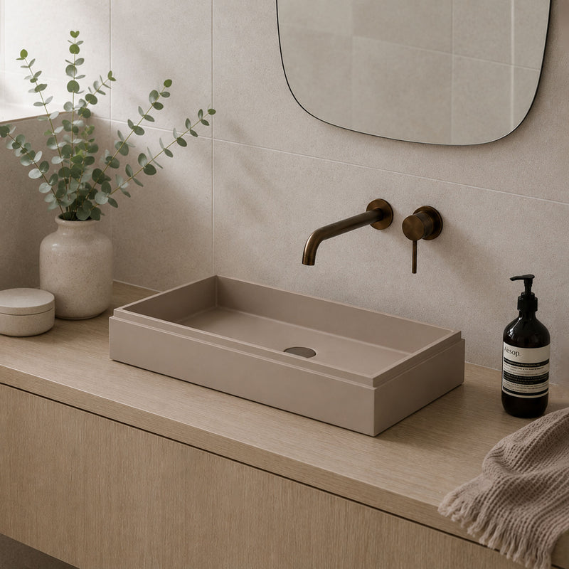 Stepp Rectangle One Tone Basin