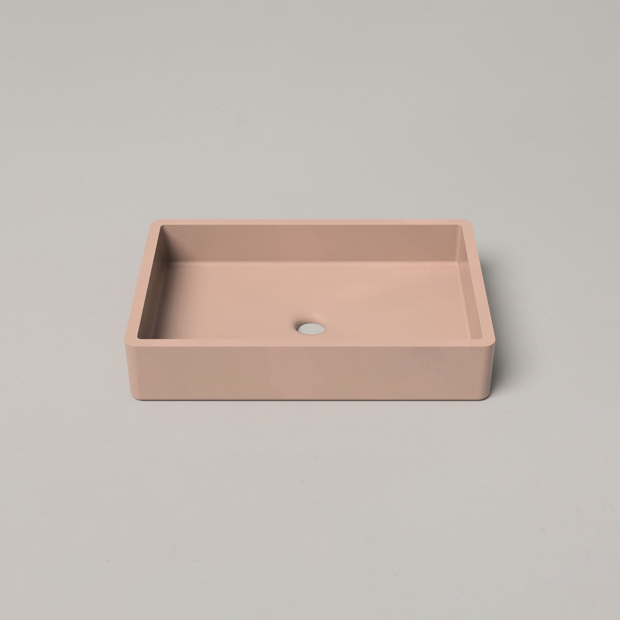 Vesl Rectangle Concrete Basin | Curated Colours | Nood Co.