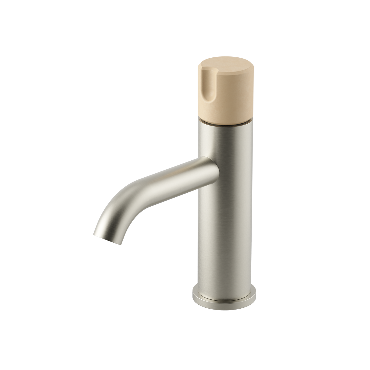 Alchemy Progressive Basin Mixer - Brushed Nickel x Nood