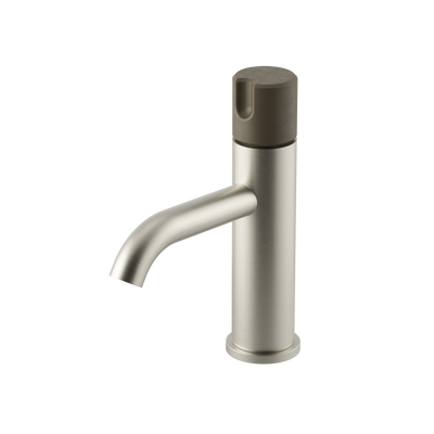 Alchemy Progressive Basin Mixer - Brushed Nickel x Olive