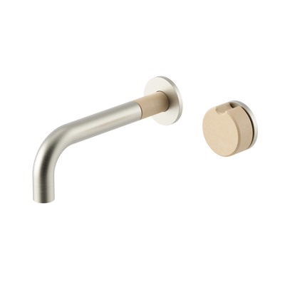 Alchemy Progressive Wall Mixer Set - Brushed Nickel x Nood