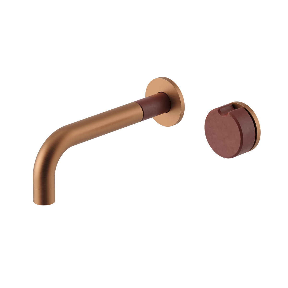 Alchemy Progressive Wall Mixer Set - Lustre Bronze x Clay