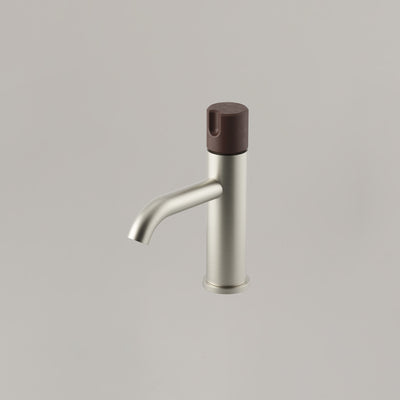 Alchemy Progressive Basin Mixer — Brushed Nickel / Slate