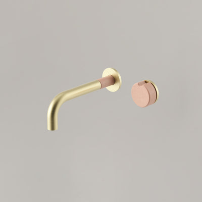Alchemy Progressive Wall Mixer Set — Tiger Bronze / Blush Pink
