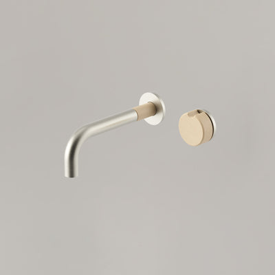 Alchemy Progressive Wall Mixer Set — Brushed Nickel / Nood