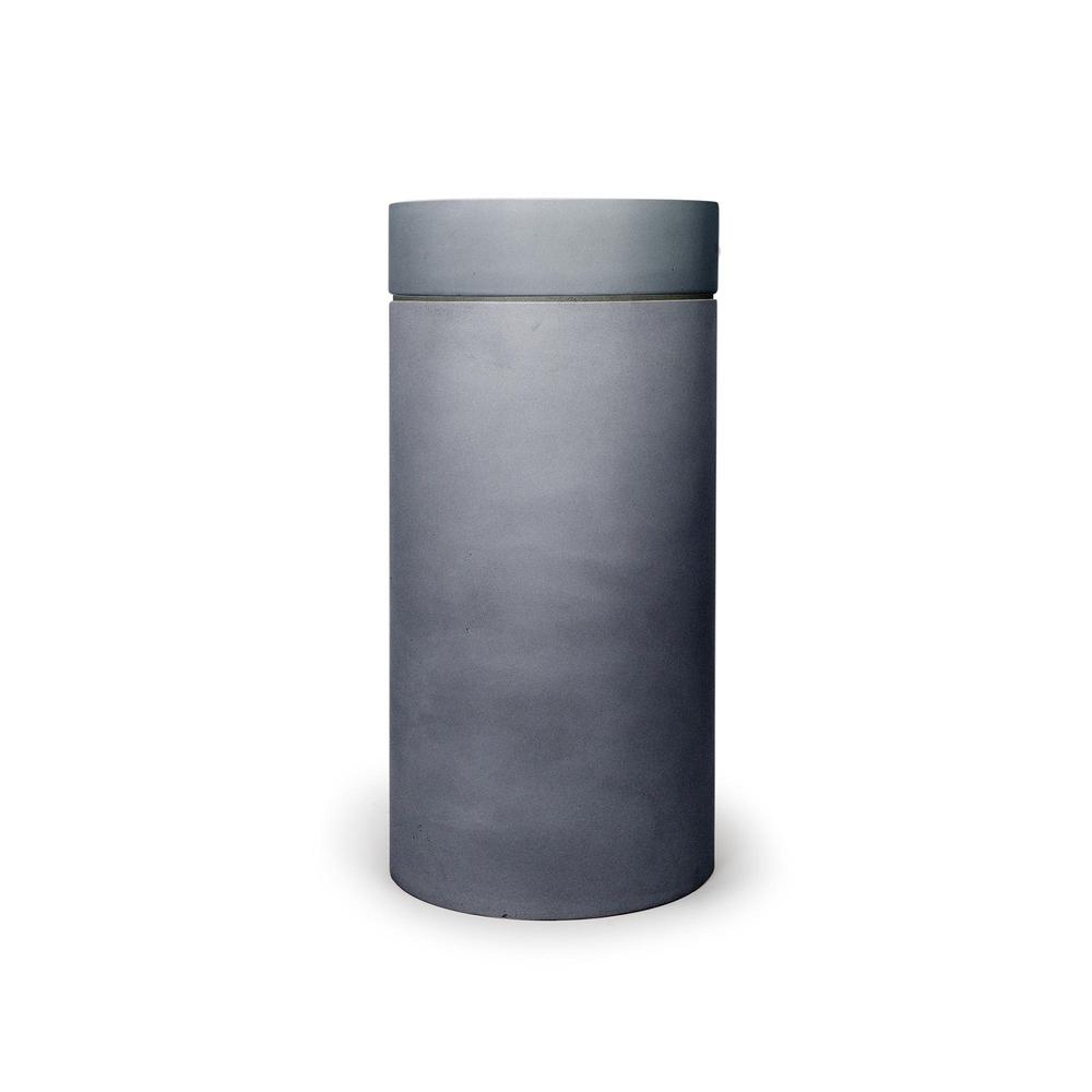 Cylinder with Tray - Hoop Basin (Copan Blue,Charcoal)