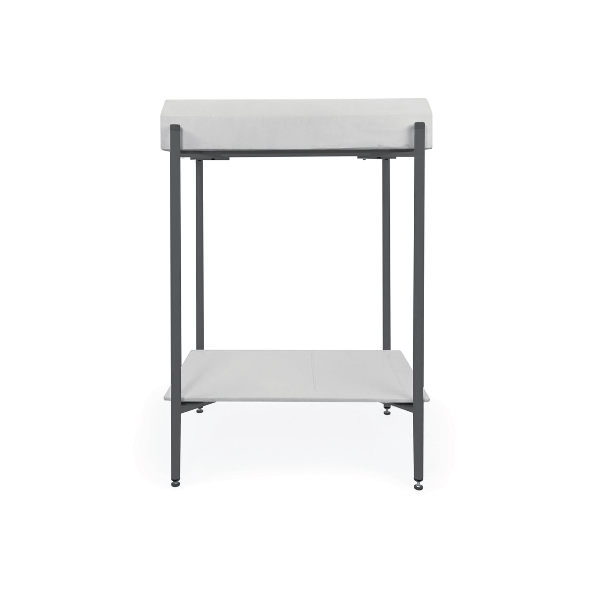 Prism Rectangle Basin - Stand (Morning Mist,Black Frame)