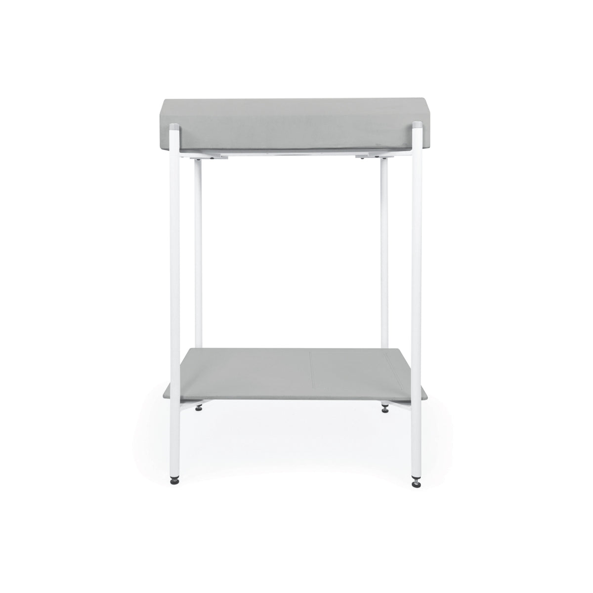Prism Rectangle Basin - Stand (Cloud,White Frame)