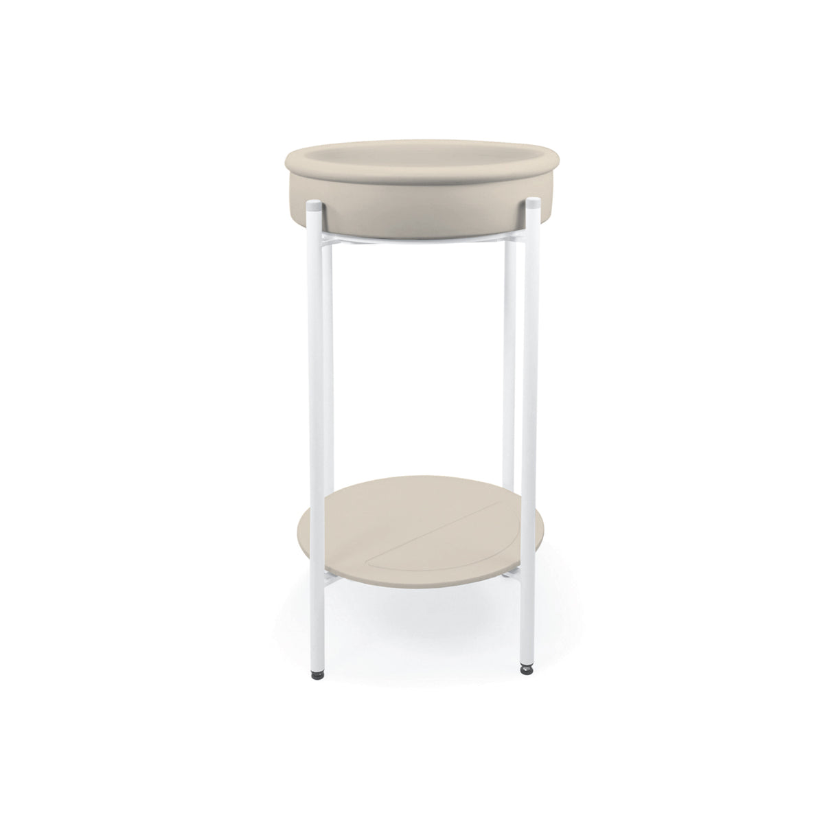 Tubb Basin - Stand (Mushroom,White Frame)